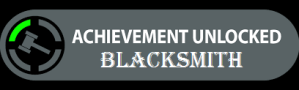 BLACKSMITH badge
